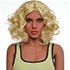 Blonde, curly & short