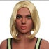 Blond, straight & short